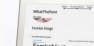 Lettertype vinden? Dit is mijn favoriete tool | De site What the font helpt je om lettertypes te herkennen