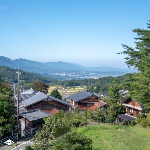 Nakasendo trail van Magome naar Tsumago in Japan