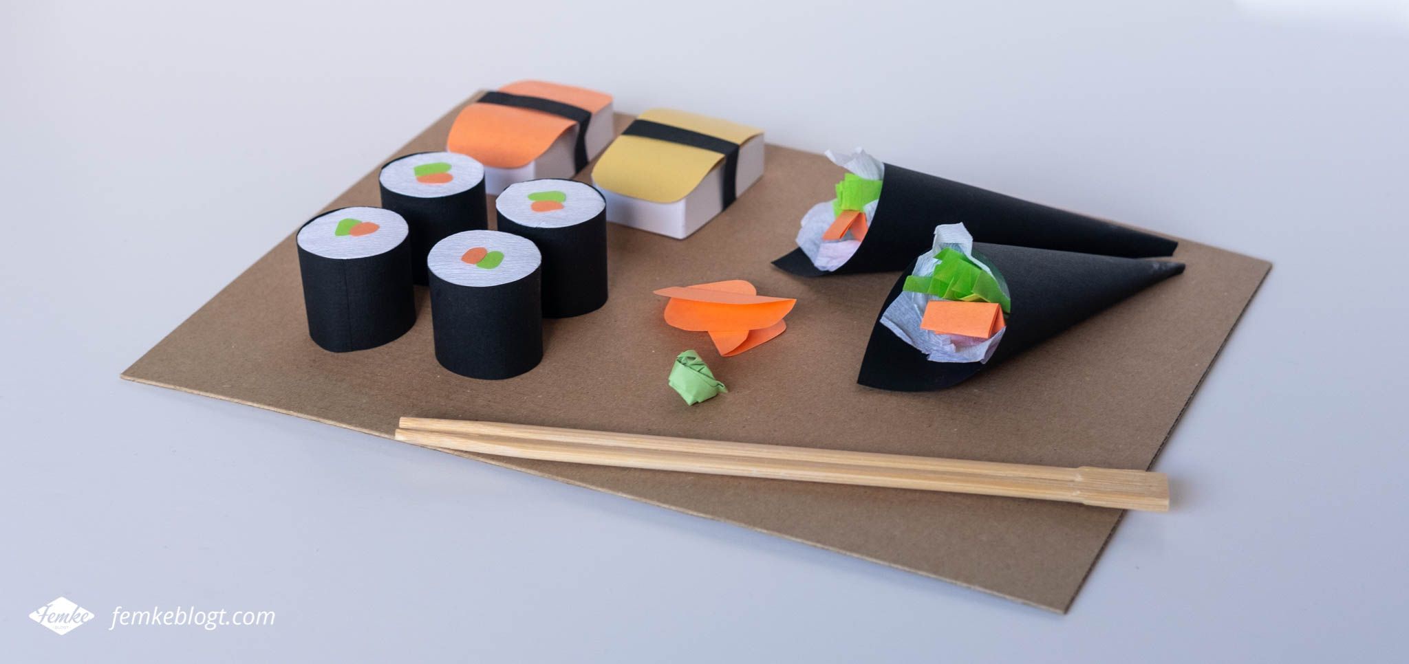 Vervormen drinken het formulier Sushi surprise | Sinterklaas DIY – Femke blogt